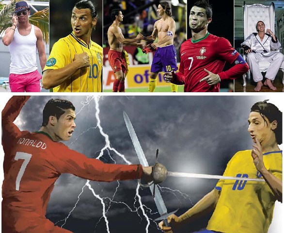 Ronaldo vs Ibra: Dua Bintang Berebut Peluang ke Brazil